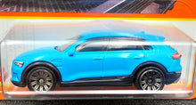 Load image into Gallery viewer, Matchbox 2022 Audi E-Tron Blue #77 MBX Metro New Long Card