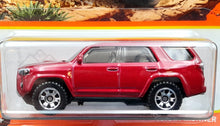 Load image into Gallery viewer, Matchbox 2022 Toyota 4Runner Red #81 MBX Off-Road New Long Card