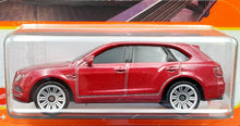 Load image into Gallery viewer, Matchbox 2022 '18 Bentley Bentayga Red MBX Metro #82 New Long Card