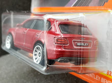Load image into Gallery viewer, Matchbox 2022 '18 Bentley Bentayga Red MBX Metro #82 New Long Card