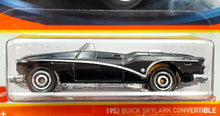 Load image into Gallery viewer, Matchbox 2022 1953 Buick Skylark Convertible Black #83 MBX Showroom New Long Card
