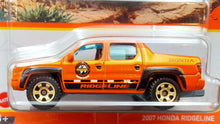 Load image into Gallery viewer, Matchbox 2022 Honda Ridgeline Orange #96 MBX Off-Road New Long Card