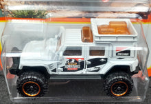 Load image into Gallery viewer, Matchbox 2022 Jeep Wrangler Superlift White #99 MBX Off-Road New Long Card