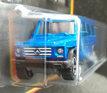 Load image into Gallery viewer, Matchbox 2022 2015 Mercedes-Benz G 550 Dark Blue Matchbox Special New Long Card