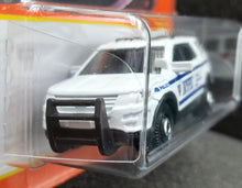 Load image into Gallery viewer, Matchbox 2022 2016 Ford Interceptor Utility White MBX Metro #95/100 New Long Card