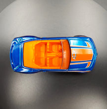 Load image into Gallery viewer, Hot Wheels 2018 Camaro Convertible Concept Blue 50th Anniversary Throwback 9/10