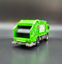 Load image into Gallery viewer, Matchbox 2011 Garbage Truck Light Green #66 City Action 7/14