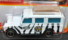 Load image into Gallery viewer, Matchbox 2022 '65 Land Rover Gen II White #45 MBX Off-Road New Long Card