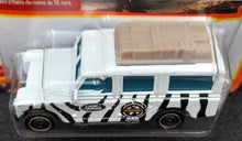 Load image into Gallery viewer, Matchbox 2022 '65 Land Rover Gen II White #45 MBX Off-Road New Long Card