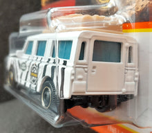 Load image into Gallery viewer, Matchbox 2022 '65 Land Rover Gen II White #45 MBX Off-Road New Long Card