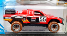Load image into Gallery viewer, Hot Wheels 2021 Toyota Off-Road Truck Red #4 Baja Blazers 3/10 New Long Card