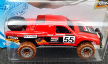 Load image into Gallery viewer, Hot Wheels 2021 Toyota Off-Road Truck Red #4 Baja Blazers 3/10 New Long Card
