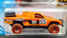 Load image into Gallery viewer, Hot Wheels 2021 Toyota Off-Road Truck Orange #4 Baja Blazers 3/10 New Long Card