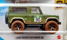 Load image into Gallery viewer, Hot Wheels 2021 Land Rover Defender 90 Green #32 Baja Blazers 4/10 New Long Card