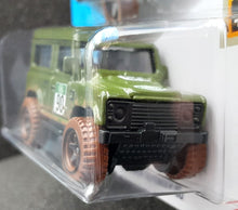 Load image into Gallery viewer, Hot Wheels 2021 Land Rover Defender 90 Green #32 Baja Blazers 4/10 New Long Card