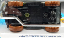 Load image into Gallery viewer, Hot Wheels 2021 Land Rover Defender 90 Green #32 Baja Blazers 4/10 New Long Card
