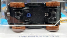Load image into Gallery viewer, Hot Wheels 2021 Land Rover Defender 90 Blue #32 Baja Blazers 4/10 New Long Card
