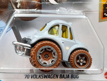 Load image into Gallery viewer, Hot Wheels 2021 '70 Volkswagen Baja Bug Grey #33 Baja Blazers 5/10 New Long Card