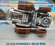 Load image into Gallery viewer, Hot Wheels 2021 '70 Volkswagen Baja Bug Grey #33 Baja Blazers 5/10 New Long Card