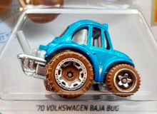 Load image into Gallery viewer, Hot Wheels 2021 '70 Volkswagen Baja Bug Blue #33 Baja Blazers 5/10 New Long Card