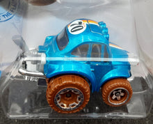 Load image into Gallery viewer, Hot Wheels 2021 '70 Volkswagen Baja Bug Blue #33 Baja Blazers 5/10 New Long Card