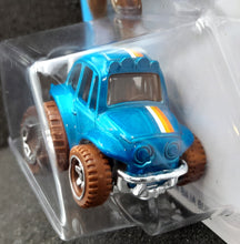 Load image into Gallery viewer, Hot Wheels 2021 '70 Volkswagen Baja Bug Blue #33 Baja Blazers 5/10 New Long Card
