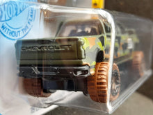 Load image into Gallery viewer, Hot Wheels 2021 '19 Chevy Silverado Trail Boss LT Green #80 Baja Blazers 7/10