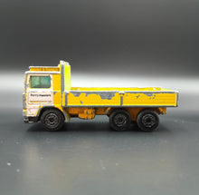 Load image into Gallery viewer, Matchbox 1986 Volvo Tilt Truck Yellow #26 Matchbox 1-75