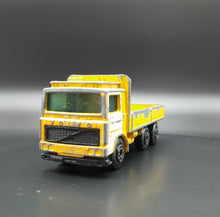 Load image into Gallery viewer, Matchbox 1986 Volvo Tilt Truck Yellow #26 Matchbox 1-75