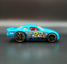 Load image into Gallery viewer, Hot Wheels 2011 Stockar Blue World Racers 5 Pack Loose