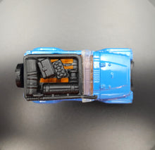 Load image into Gallery viewer, Matchbox 2013 Jeep Wrangler 1998 Light Blue Matchbox Battle 5 Pack Loose