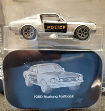 Load image into Gallery viewer, Majorette 2021 Ford Mustang Fastback Police Silver #290A Metal Series New