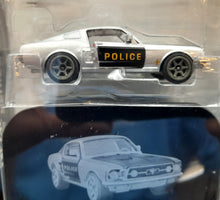 Load image into Gallery viewer, Majorette 2021 Ford Mustang Fastback Police Silver #290A Metal Series New