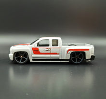 Load image into Gallery viewer, Hot Wheels 2017 Chevy Silverado White #60 HW Hot Trucks 10/10