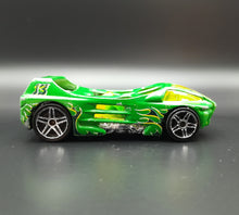 Load image into Gallery viewer, Hot Wheels 2011 Night Burner Green #238 HW Video Game Heroes 16/22