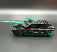 Load image into Gallery viewer, Matchbox 2012 Abrams M1A1 Main Battle Tank Black Real Working Rigs