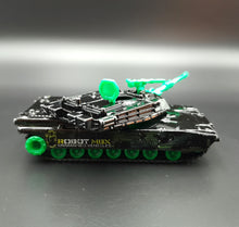Load image into Gallery viewer, Matchbox 2012 Abrams M1A1 Main Battle Tank Black Real Working Rigs