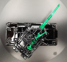 Load image into Gallery viewer, Matchbox 2012 Abrams M1A1 Main Battle Tank Black Real Working Rigs