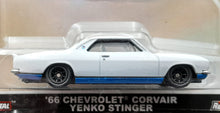 Load image into Gallery viewer, Hot Wheels 2022 '66 Chevrolet Corvair Yenko Stinger Jay Leno's Garage 3/5 New