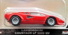 Load image into Gallery viewer, Hot Wheels 2022 Lamborghini Countach LP5000 QV Red Jay Leno's Garage 4/5 New