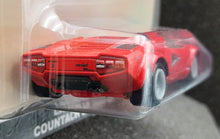 Load image into Gallery viewer, Hot Wheels 2022 Lamborghini Countach LP5000 QV Red Jay Leno's Garage 4/5 New