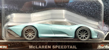 Load image into Gallery viewer, Hot Wheels 2022 McLaren Speedtail Light Blue Exotic Envy Car Culture 2/5 New