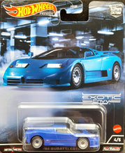 Load image into Gallery viewer, Hot Wheels 2022 '94 Bugatti EB110 Blue Exotic Envy Car Culture 4/5 New