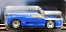 Load image into Gallery viewer, Hot Wheels 2022 '94 Bugatti EB110 Blue Exotic Envy Car Culture 4/5 New