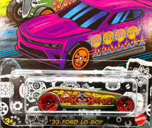 Load image into Gallery viewer, Hot Wheels 2021 '33 Ford Lo Boy Olive Green Happy Halloween Series 1/5 New Long Card