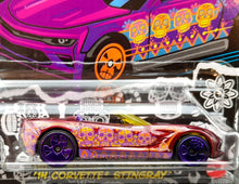 Load image into Gallery viewer, Hot Wheels 2021 '14 Corvette Stingray Dark Red Happy Halloween Series 3/5 New Long Card