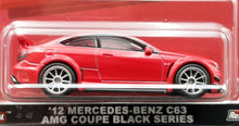 Load image into Gallery viewer, Hot Wheels 2022 '12 Mercedes Benz C63 AMG Coupe Red Deutschland Design 4/5 New