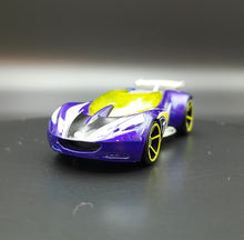 Load image into Gallery viewer, Hot Wheels 2011 Lotus Concept Dark Blue #68 Track Stars 3/15