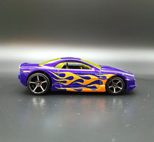 Load image into Gallery viewer, Hot Wheels 2009 Muscle Tone Blue Speed Hill Playset Car Loose