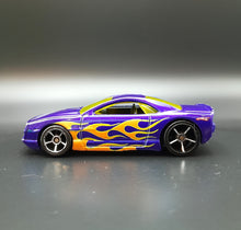 Load image into Gallery viewer, Hot Wheels 2009 Muscle Tone Blue Speed Hill Playset Car Loose